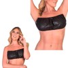 Top Cerrado Tela Desechable Rosa o Negro, Paquete con 10