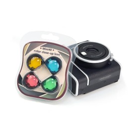 MUZIRI KINOKOO Mini 40 Lens Filter for Fuji Instax mini 40 Camera Filter with 4 Colors in a Pack