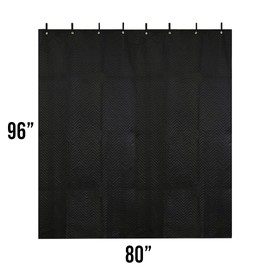 Large 2 Pack Sound Dampening Blanket 96" x 80" Heavy Duty Soundproof Blanket Noise Cancelling Studio Sound Absorption Curtain, Light Blocker, Acoustic Sound Treatment - BoxerTool