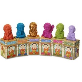 G127. Pocket Buddhas - Color: Peace