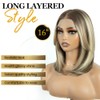 Style Icon 6x4 Synthetic Lace Front Wig Short Straight Bob