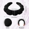 YUXIANLB Spa Headbands for Women (Black&White, One Size)