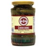 Three Little Pigs Cornichons Baby Sour Gherkins, Vegan, 12.4 Ounces