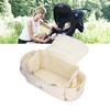 Baby Stroller Bag Stylish Portable Multipurpose Large Capacity Multiple Compartments