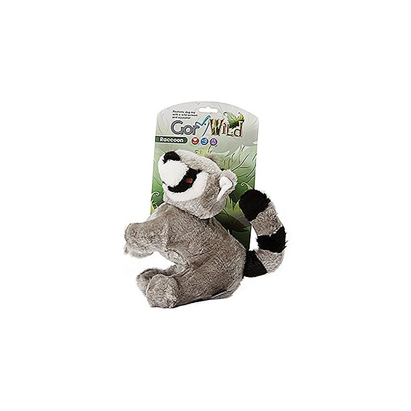Gor Pets Soft Dog Toy Plush Wild Raccoon