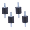 FUNOMOCYA Rubber Mounts Set 4pcs 30x30cm Vibration Damper for Air