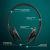 EPOS C10 USB Headset with Microphone, Wired Headphones with Simple