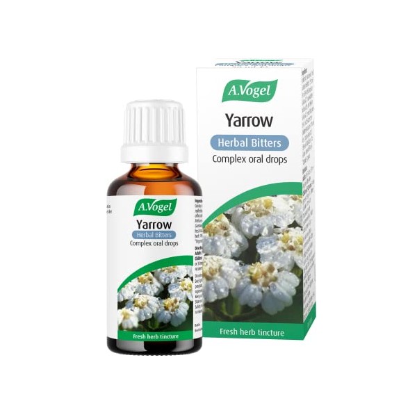 A.Vogel Yarrow Herbal Bitters Complex Drops | Herbal Food Supplement
