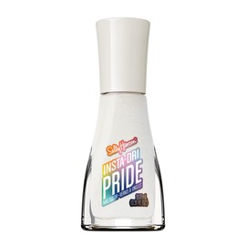 Sally Hansen Insta-Dri X Pride, Slay Another Day​, Quick Dry, Long Lasting, Streak-Free Shine, White Nail Polish
