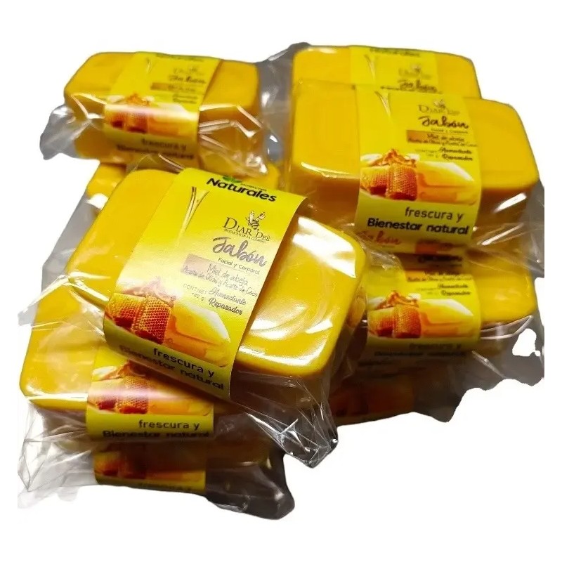 Jabón Artesanal Diardee de Miel y Aceite de Oliva para
