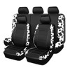 Flying Banner car seat Covers Protects Water Proof Faux Leather