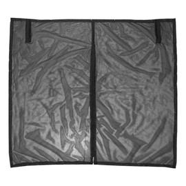 Namvo Double Door Boot Cover with Sun Protection and Mosquito Net - 155 x 148 cm Tailgate Car Curtain for Roof, Caravan, Motorhome, Van and Camping - UV Protection and Privacy Curtain