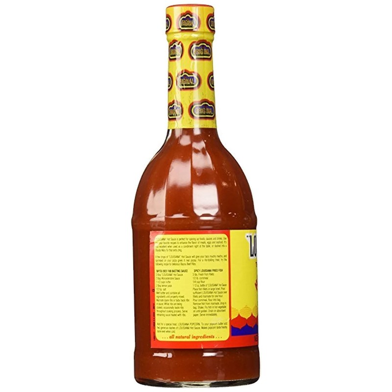 THE PERFECT HOT SAUCE "LOUISIANA"(Three 12oz Bottles)