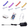 AIBOO LED Under Cabinet Night Lights Kit for Glass Edge