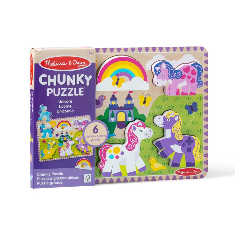 Melissa & Doug Creature marine, puzzle in legno a tema