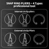 SPEEDWOX Circlip Pliers Internal Snap Ring Pliers with Straight Jaw