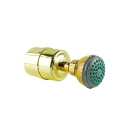 Crystal Quest Shower Filter with Shower Head - Gold - Advanced Multi Stage Filtration for Cleaner Water - Removes Chlorine, Heavy Metals - Promotes Healthier Skin, Softer Hair - Long-Lasting