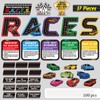 Cinrobiye 37 Pcs Races Writing Process Bulletin Board Decorations Set,Races
