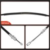 A-Premium Rear Driver Side Parking Brake Cable Assembly Compatible with