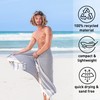 Fit-Flip Hammam Beach Towel XXL Made from 100% Recycled Cotton