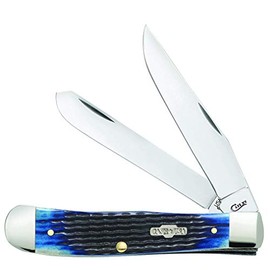 Case WR XX - Cuchillo de Bolsillo Azul Marino tramposador de Huesos, artículo #2800 - (6254 SS) - Longitud Cerrada: 4 1/8 Pulgadas