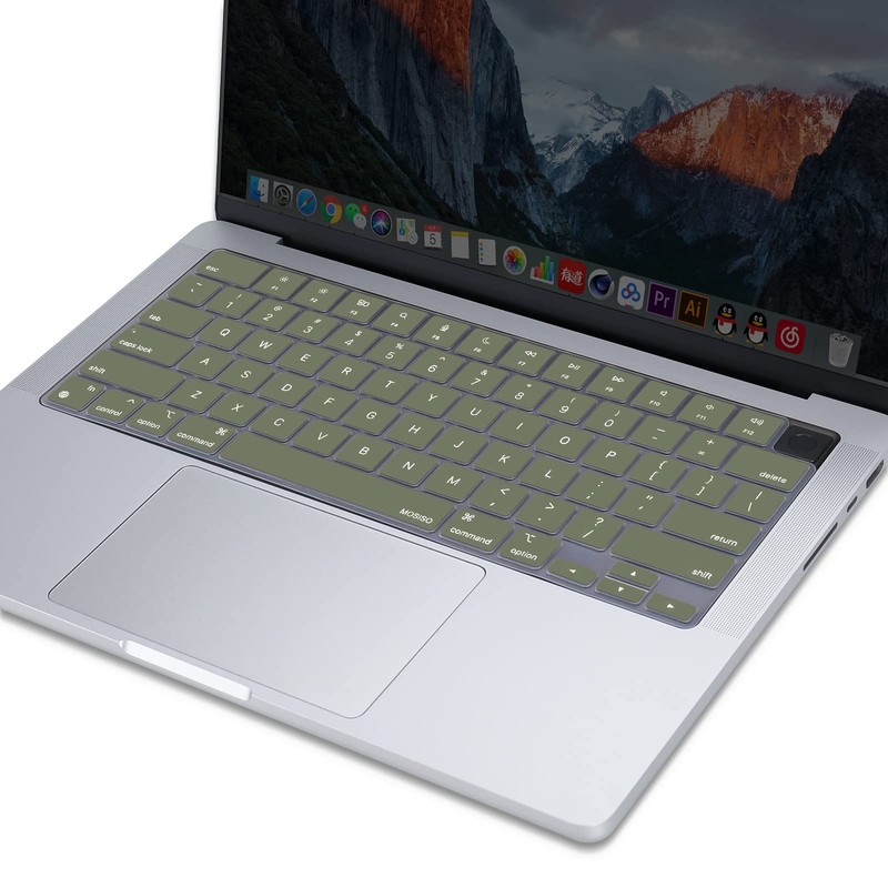 MOSISO Keyboard Cover Skin Compatible with MacBook Air 15 inch
