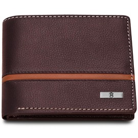 HORNBULL Denial Leather Wallet for Men | Wallets Men with RFID Blocking | Mens Wallet, Two Fold Wallet