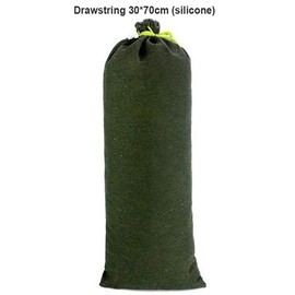 Tumnea Sandbag Flood Protection Sandbag Weighted Sandbag Filled Flood Resistant Canvas Thickened Sandbag with Drawstring Straps / 30 x 70 cm