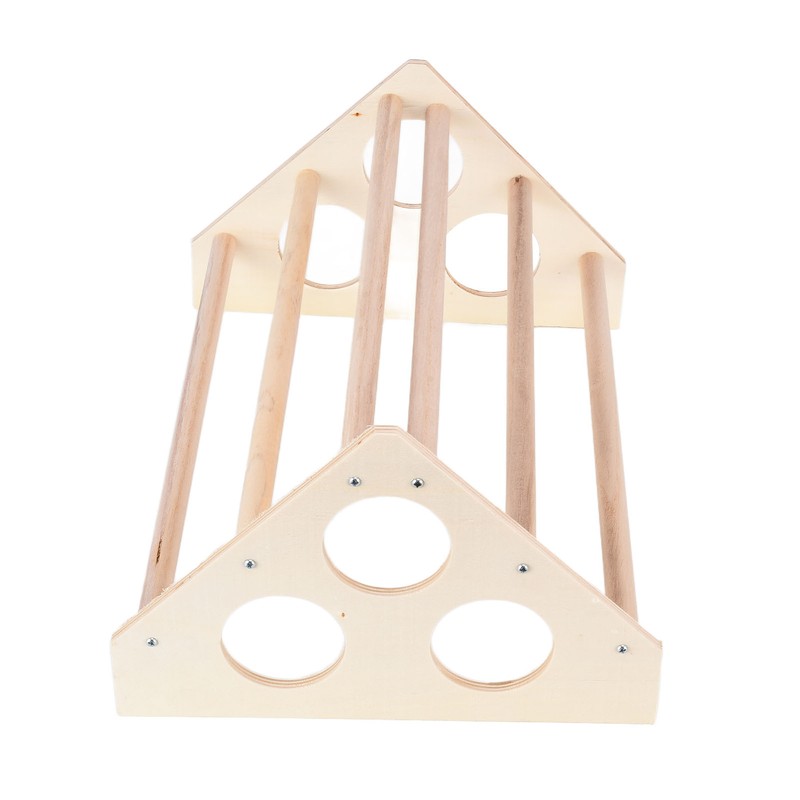 Pet Chicken Wood Stand Hand Made Small Chicken Roost Rack