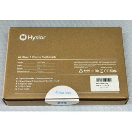 Hyslor Air Clean 1 Electric Toothbrush (Star White)