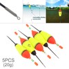 OriGlam 5pcs EVA Foam Floats - Fishing Bobbers for Pike,