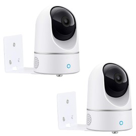 Wall Mount Holder Compatible with Eufycam E220 and P24, Security Camera Metal Ceiling Mount Indoor Outdoor Security Wall Mount Camera Mounting Bracket for Better View Angle(2 Pack)