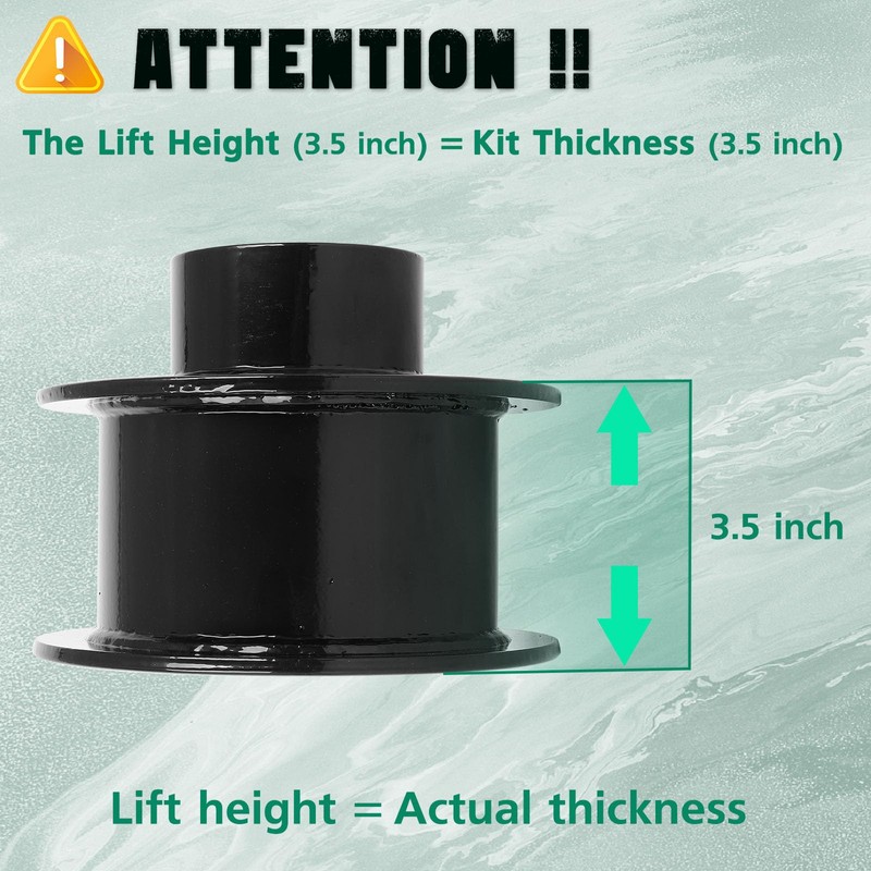 SCITOO 3.5" Front Lift Leveling Kit Fit for Ford for
