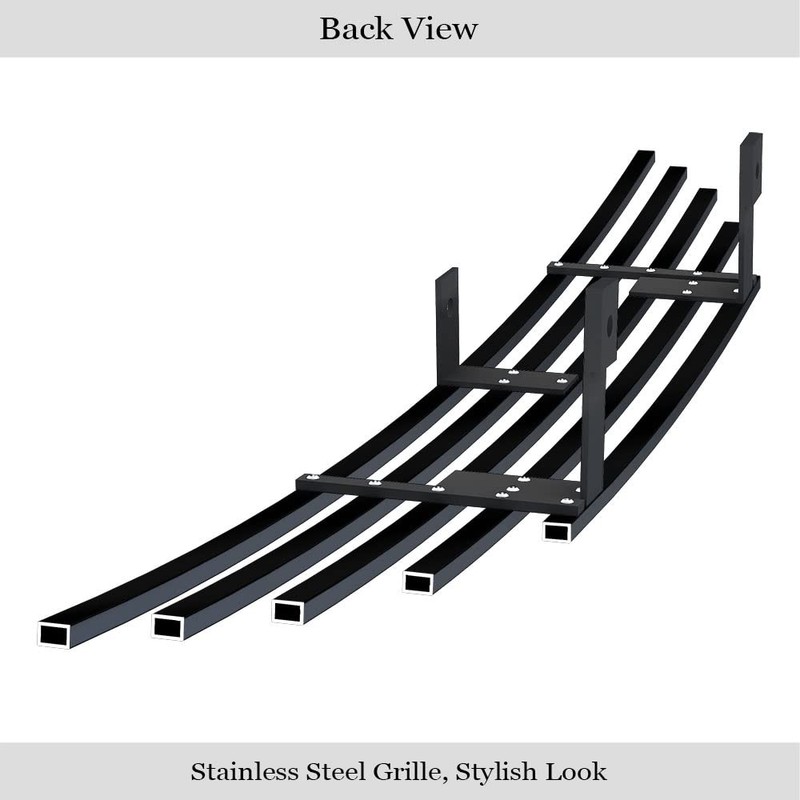 APS Compatible with 1994-1998 Ford Mustang Black Main Upper Billet