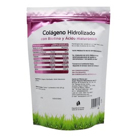 Vidanat Colágeno Hidrolizado Puro Con Biotina Y Ácido Hialurónico - 300 G