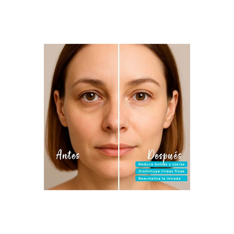 Hidrogel Hidratante Anti Ojeras, Bolsas y Líneas Finas 60 piezas