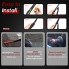 OTUAYAUTO Rear Windshield Wiper Arm Blade Set - Replacement for