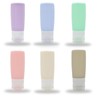 Tostyles 2.9oz Silicone Travel Bottles Leak Proof Refillable Squeezable Containers