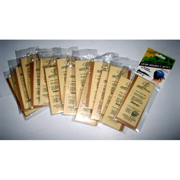 60 / Pk Deerfly Patches/TredNot Deer Fly Patch"Natural Repellent"