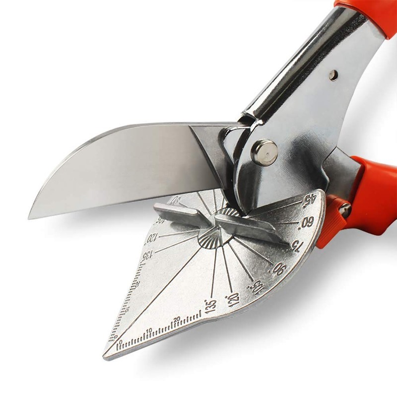 NUZAMAS Gasket Shear, Mitre Shear, Multi/Adjustable Angle Trim Cutter, Cutting