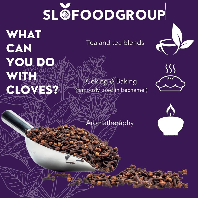 Slofoodgroup Whole Cloves hand picked cloves, 2 oz whole cloves