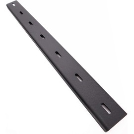 Bidwell Wood & Iron C-Channel Table Brace 2.0 – 24” Hidden Steel Support for Live Edge or Glue-Up Wood Tops – Heavy-Duty 3/4” Leg Steel Tabletop Stabilizer – Single Piece