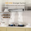 FIREGAS Under Cabinet Range Hood 30 inch with Brushless DC
