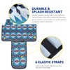 Harrison Howard Sturdy Waterproof Western Saddle Cover with Stylish Prints
