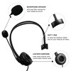MaximalPower Computer Headset Single Sided with Microphone Soft One Ear