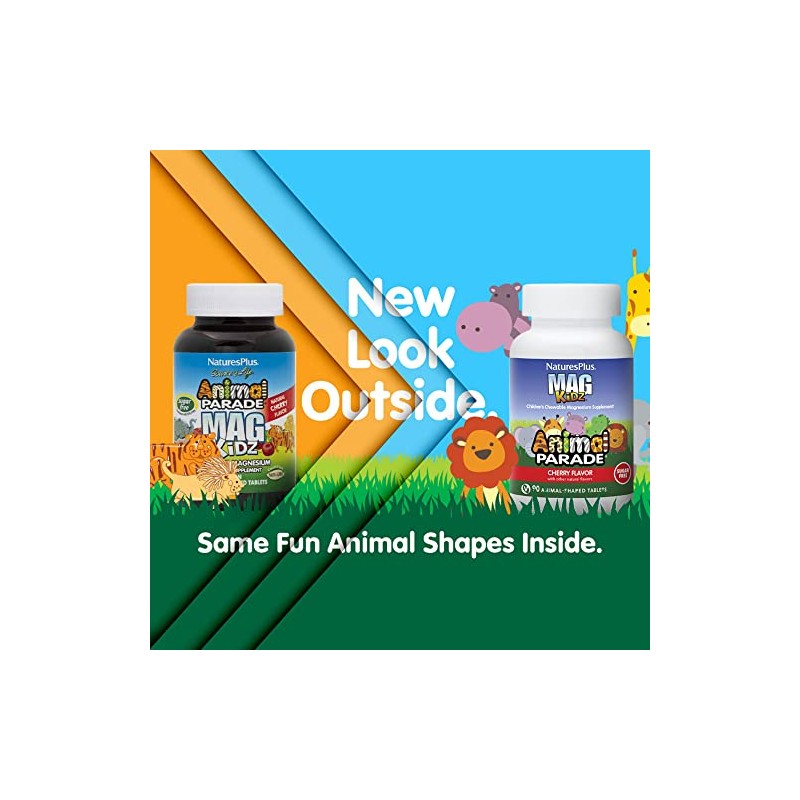 Animal Parade MagKidz Nature's Plus 90 Chewable by Nature's Plus