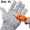 Cut Resistant Safety Work Gloves EN388 Level 5 Washable XL