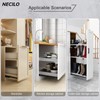 NECILO 16 Inch Undermount Heavy Duty Drawer Slides, 260 lbs