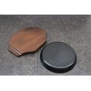 Asahi Steak Plate (with Wooden Base) Iron Casting, Hot Tray,