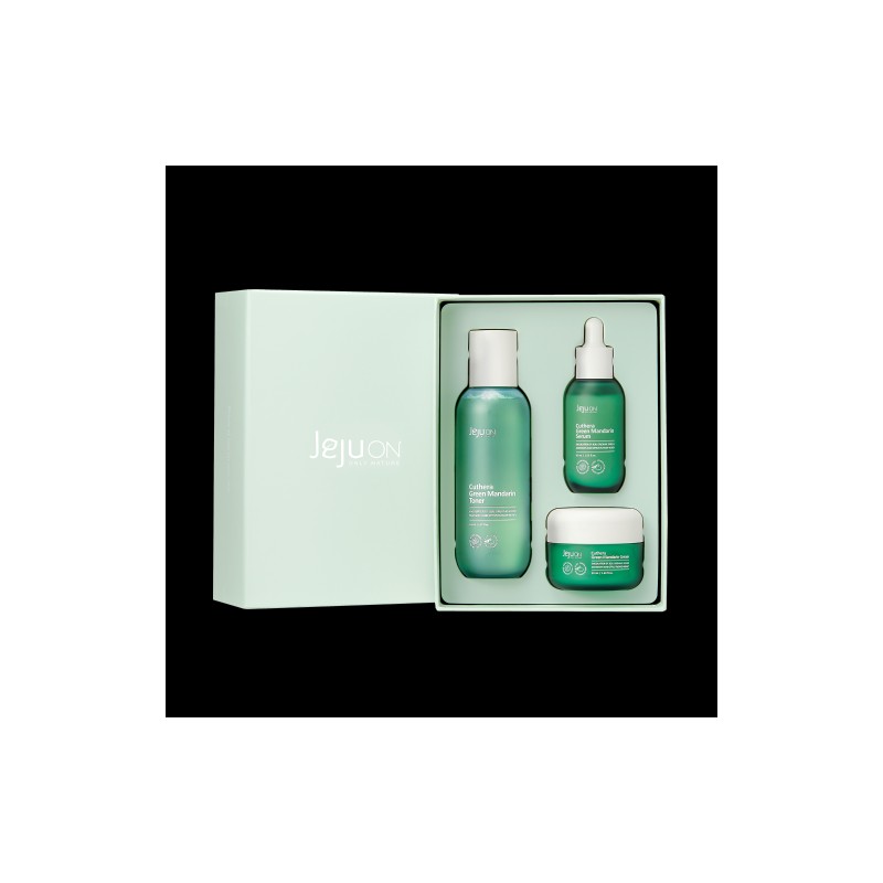 Jeju On Qterra Green Tangerine 3-piece Set / 제주온 큐테라
